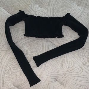 ARE YOU AM I Tiiu Top in Black